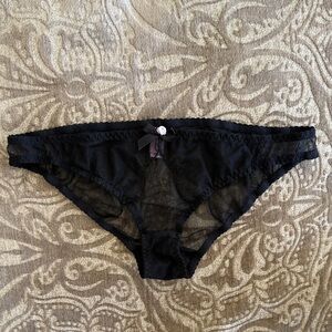 Agent Provocateur Black Lace Panties